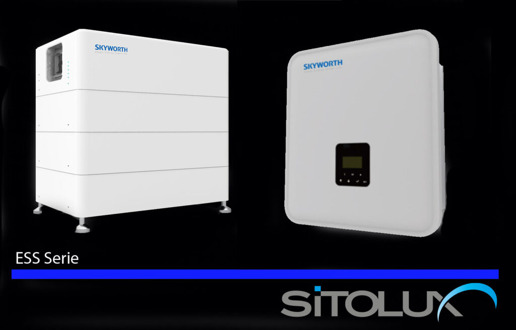 Neues ESS System von SOLAVITA by Skyworth mit 3-Phasen-Hybridwechselrichter und Stromspeicher ab sofort bestellbar